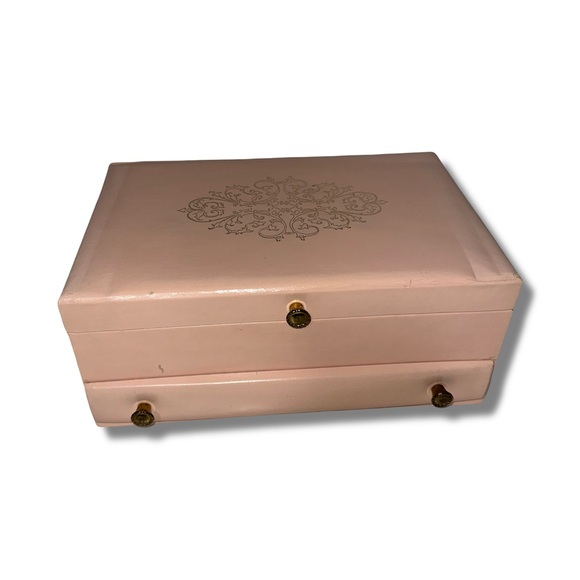 Vtg Lady Buxton Pink Jewelry Box - Picture 4 of 16
